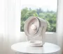 Desk Fan Air Circulator Quiet Operating Fan, Wall Ceiling Fan Battery Operated Fan with USB, Portable Fan Rechargeable Fan for Office & Living Room & Outdoor
