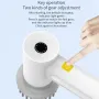 Multifunctional Electric Cleaning Brush 3000mAh 2 Speed Mini Cleaning Brush IPX6 Waterproof for Kitchen Bathroom Crack
