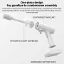 Xiaomi Mijia Cordless Electric Car Washing Gun 2.4MPA High Pressure Washer Foam Nozzle Car Cleaning Care Cordless Car Washing Water Gun