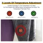 150x80cm USB Electric Blanket Warm Cape Coral Fleece Plush 3 Speed Winter Heater Warming Pad