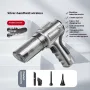 Cordless Vacuum Cleaner Brushless Motor Dual-Purpose Suction Blowing Pumping Inflation Multi-Functional Cleaning Modes Car Home Vacuum Cleaner