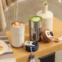 450ml Temperature Display Thermos Bottle Stainless Steel Vacuum Cup Office Coffee Cup Business Portable Thermal Mug