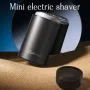 Littlelofa ミニ電気シェーバー ミニポータブル メンズシェーバー 充電式 旅行用 ミニロータリー式 ひげ剃り 家庭用 400mAh ポータブルシェーバー