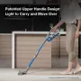 JIMMY H8 25000Pa Cordless Vacuum Cleaner 160AW Super Power Suction with 4 Mode LED Screen Display Smart Floor Cleaning