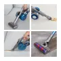 Jimmy JV85 23Kpa 2 In 1 Cordless Vacuum Cleaner with Intelligent LED Display Screen Handheld Vacuum Cleaner with 0.6L Dust Cup Capacity
