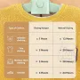 150W Portable Drying Clothes Hanger Shoe Dryer Smart Home Small Dryer Warm Air Clothes Dryer for Home Business Trip