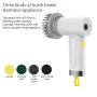 Multifunctional Electric Cleaning Brush 3000mAh 2 Speed Mini Cleaning Brush IPX6 Waterproof for Kitchen Bathroom Crack