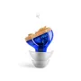 Red & Blue Mini Noise Canceling Hearing Earbuds In-Canal Earphones Headset Sound Amplifier