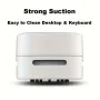 Mini Desktop Cleaner Small Handheld Vacuum Cleaner Household Portable Dual-Purpose Cordless Desktop Vacuum Cleaner