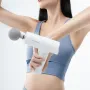 Lenovo Portable Lightweight N2 Fascia Gun 3200 RPM Massage Device with 6 Attachments and 5 Adjustable Speeds, 1800mAh Battery for Muscle Relaxation