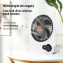 USB Desktop Fan Wall-Mounted High Wind Power 100-speed Adjustment USB Electric Fan 180° Adjustable Angle
