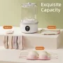 Mini Cordless Washing Machine Travel Underwear Small Sock Washing Machine with LCD Digital Display Draining Portable Laundry Bucket