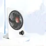 USB Desktop Fan Wall-Mounted High Wind Power 100-speed Adjustment USB Electric Fan 180° Adjustable Angle