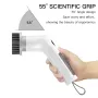 Multifunctional Electric Cleaning Brush Long Handle Retractable Household 2 Mode Rotating Speed Bathroom Brush Floor Tile Bathtub Brush