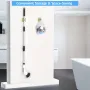 Adjustable Electric Cleaning Brush Multi-Brush Handheld Electric Cleaning Brush Kitchen Bathroom Gap Brush Multi-Function Rotary Mop