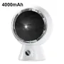 Portable Shaking Head Fan USB Charging High-Speed Turbo Portable Quiet Mini Smart Electric Fan for Home Office Dormitory