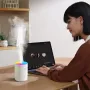 Tevorex Colorful Desktop 180ml Air Humidifier Aroma Diffuser Mini Essential Oil Purifier Aromatherapy Mist Maker Lights Humidifier for Home Bedroom
