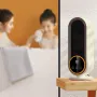 Chauffage électrique portable 1200 W avec télécommande et écran LED, ventilateur de bureau en céramique, chauffage à air chaud pour la maison et le bureau, pour l'hiver