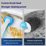 Automatic Chuck Open Cover Disposable Toilet Brush Household 360° Angle Wall Hanging With Cleaning Tablets Toilet Cleaner