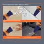600pa Creative Mini Desktop Vacuum Cleaner Rocket Space Capsule Portable Handheld Cleaner USB Rechargeable for Desk Soft Car Cleaning
