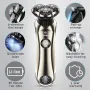 [US Direct] MOOSOO S8 Shaver All-round Floating Head Shaver Waterproof Rechargeable Men's Electric Shaver Hair Clipper for Wet/Dry Use