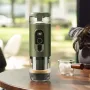Comfook 20Bar Portable Coffee Maker Espresso Machine Compatible with NS Capsule & Coffee Powder 60ml Water Tank for Outdoor Travel Car Office