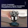 5 in 1 Men's Electric Shaver With 7 Blades LCD Display Razor USB Rechargeable Shaver Nose Hair Trimmer Facial Cleaning Brush Set