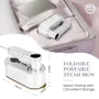 Smart Handheld Mini Garment Steamer Travel Clothes Powerful Handheld Steam Ironing Machine Fast Heating with Digital Display 180° Rotatable Clothes Ironing