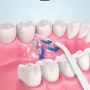 Cordless Dental Oral Irrigator with Adjustable Pressure Modes USB Rechargeable Water Flosser for Travel and Home
