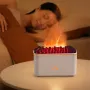 Tevorex Usb Desktop 7 Colors Silent Atmosphere Flame Air Essential Oil Aromatherapy Machine Air Humidifier Diffuser