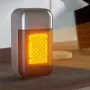 Portable Heater 500W PTC Heating Technology Intelligent Switch Compact Size Desktop Heater for Home Office Bedroom Energy Efficient
