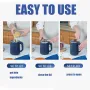 Electric Coffee Grinder 50g~200g Bean Grain Grinding Bean Particle Mill Household Electric Stainless Steel Kitchen Grinding Machine