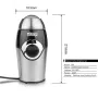 DSP 200W Household Small Coffee Grinder 304 Stainless Steel Blade Electric Bean Grinder Fully Automatic Spice Grinder