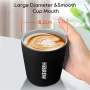 HiBREW 240ml Portable Hanging Ear Style Coffee Thermal Mug Foldable Filter Stainless Steel Double Wall Vacuum Insulated Coffee Cup