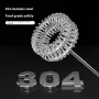 Electric Handheld Milk Frother Electric Stirring Whisk Egg Beater Compact & Easy-Clean 10000~14000 RPM Perfect for Cappuccinos & Lattes