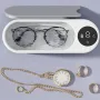 45KHZ High Frequency Ultrasonic Multi-Function Household Cleaning Machine 360° Deep Cleaning for Glasses Jewelry Watch