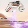 Tevorex 12V 120W Cordless Dust Mite Remover 8000PA Suction UV Sterilization Ultrasonic Technology 520mL Dust Capacity LED Display