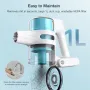[US Direct] MOOSOO S6 Cordless Handheld Stick Vacuum 18 KPa Robot Vacuum Type C Rechargeable Washable HEPA with LED Light