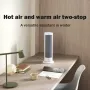 Xiaomi Mijia Desktop Electric Heater PTC Heating Furnace Fan Room Heater Desktop Heat Fan Air Blower Warmer Machine For Winter