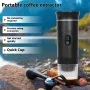 Comfook Portable Espresso Coffee Machine USB Digital Display NS Capsule & Powder Extraction Coffee Maker Outdoor for Car Home Travel