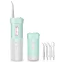 Portable Cordless Water Flosser with 4 Modes & 4 Nozzles Rechargeable IPX7 Waterproof 200ml Telescopic Water Tank Travel Oral Irrigator