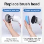 Multifunctional Electric Cleaning Brush with 9 Replaceable Heads for Kitchen Bathroom 3-speed Adjustable Cleaning Extendable Handle Floor Scrubber