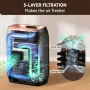 IN02 Infrared Sensor Dust Bin Non-contact Vacuum Cleaner Dustpan Electric For Cleaning Salon Pet Hair Food Dirt Kitchen
