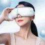 KONKA Foldable Eye Massager with Graphene Heating 3/5 Adjustable Modes 42°C Warm Compress USB Rechargeable for Eye Strain Relief