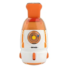 600pa Creative Mini Desktop Vacuum Cleaner Rocket Space Capsule Portable Handheld Cleaner USB Rechargeable for Desk Soft Car Cleaning