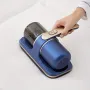 8KPa Handheld Vacuum Cleaner Cordless Couch Cleaner Double Beat UV Mattress Machine Deep Cleaner Low Noise for Bedding Sofa Pet Hair Fabric Surfaces
