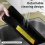 120W Vacuum Sealer Machine for Kitchen 30cm Sealing Built-in Cutter & Removable Drip Tray EU Plug Compact & Efficient