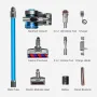 Jimmy JV85 23Kpa 2 In 1 Cordless Vacuum Cleaner with Intelligent LED Display Screen Handheld Vacuum Cleaner with 0.6L Dust Cup Capacity