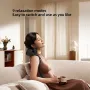 XIAOMI Mijia Smart Neck & Shoulder Massager Rechargeable with Heat Therapy 9 Modes APP Control & NFC Deep Tissue Kneading