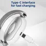Handheld White Noise Stress Relief Sleep Aid Device White Noise Sleep Instrument With Screen Display Hand-Held White Negative Ion Pulse Stress Relief Sleep Aid